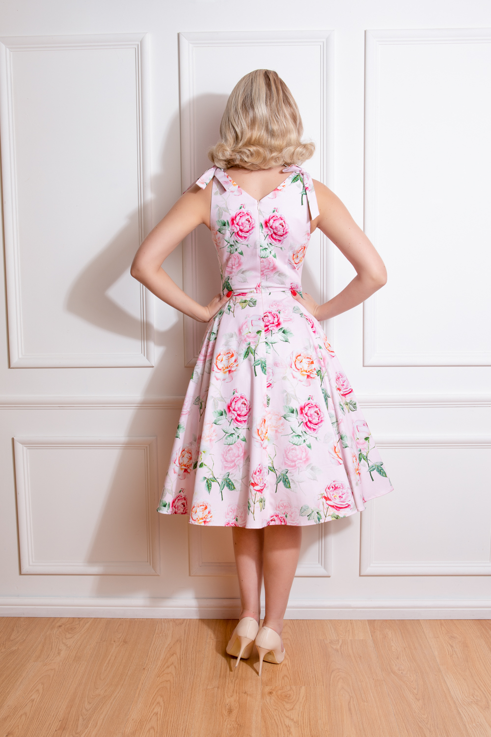 Emma Floral Swing Dress